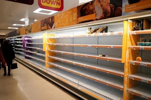 UK faces possible food shortages as Iran war hits CO2 supplies cover image